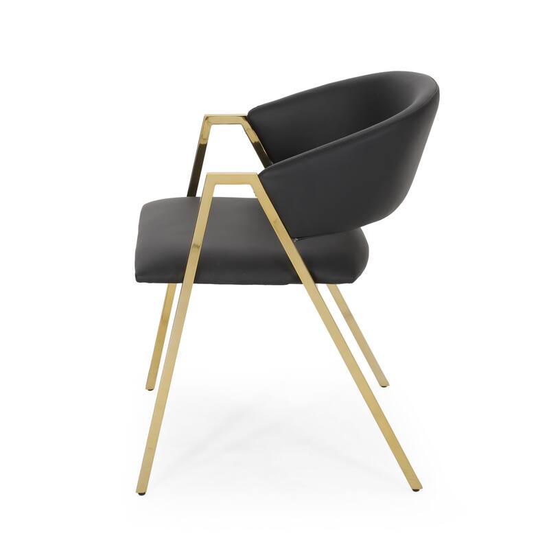 Gazo Modern Upholstered Dining Chair (Set of 2) by Christopher Knight Home