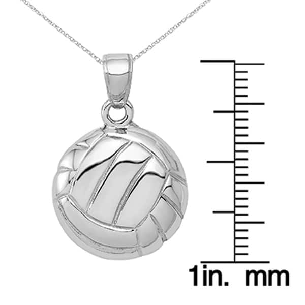 10k Yellow Gold Gold Polished Volleyball Pendant 10k Yellow Gold Gold Polished Volleyball Pendant