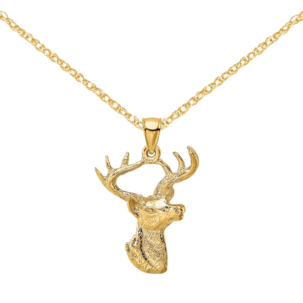 deer head pendant