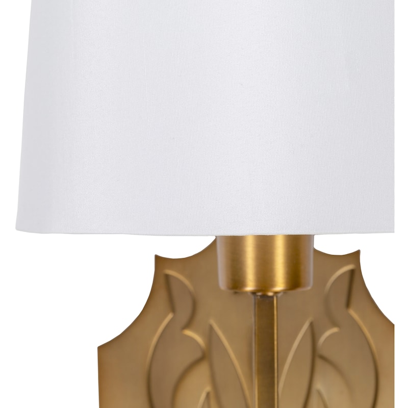 Roxie Glam Antiqued 1-Light Wall Sconce