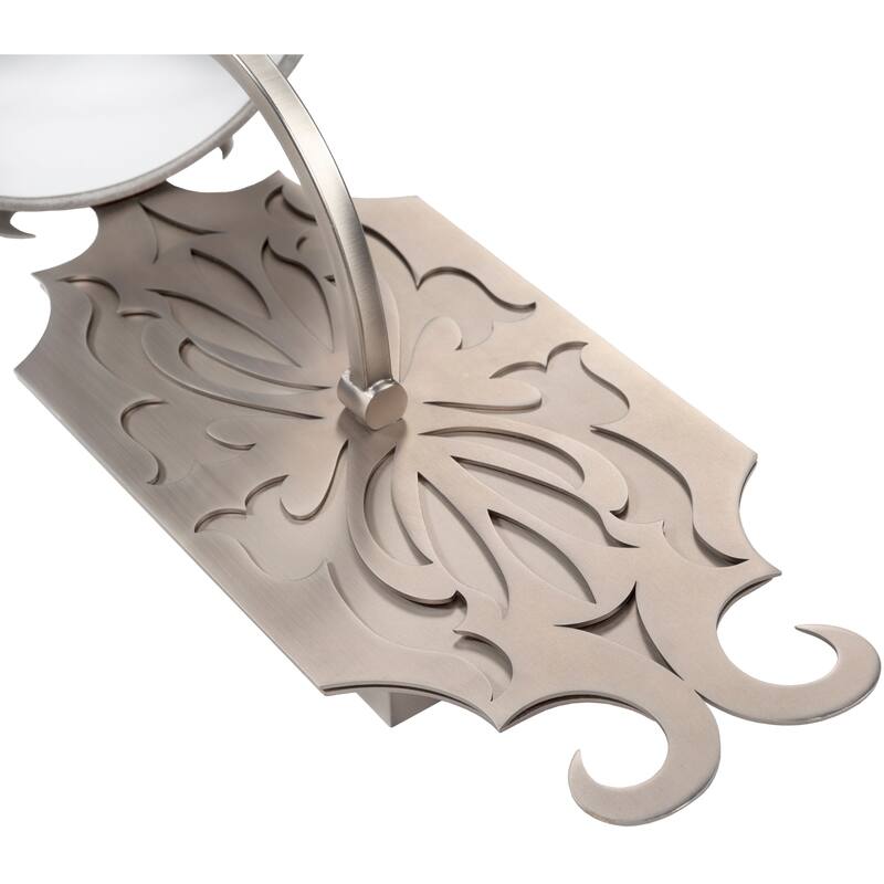 Roxie Glam Antiqued 1-Light Wall Sconce