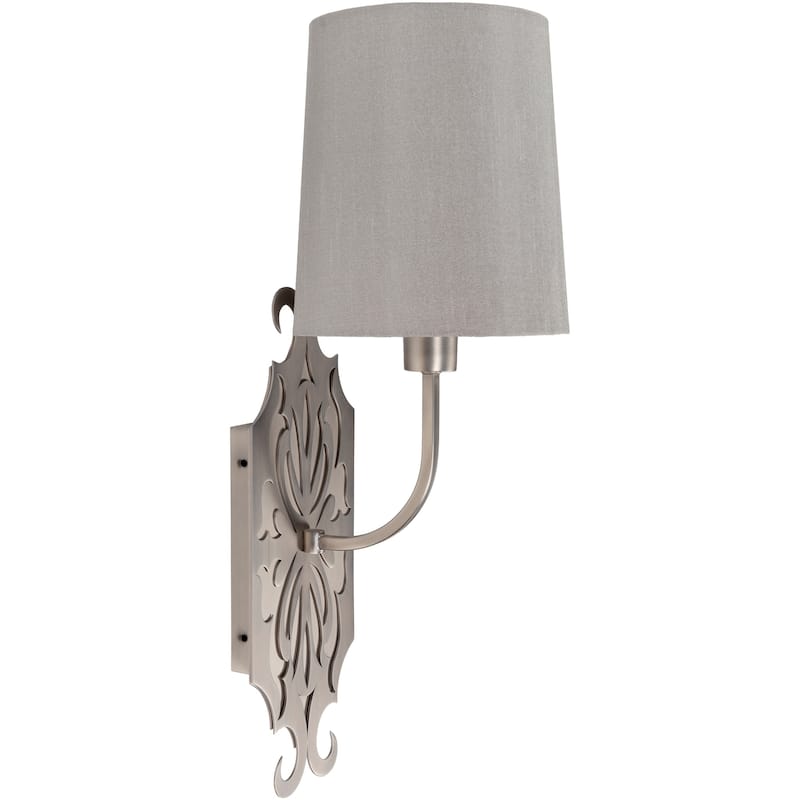 Roxie Glam Antiqued 1-Light Wall Sconce