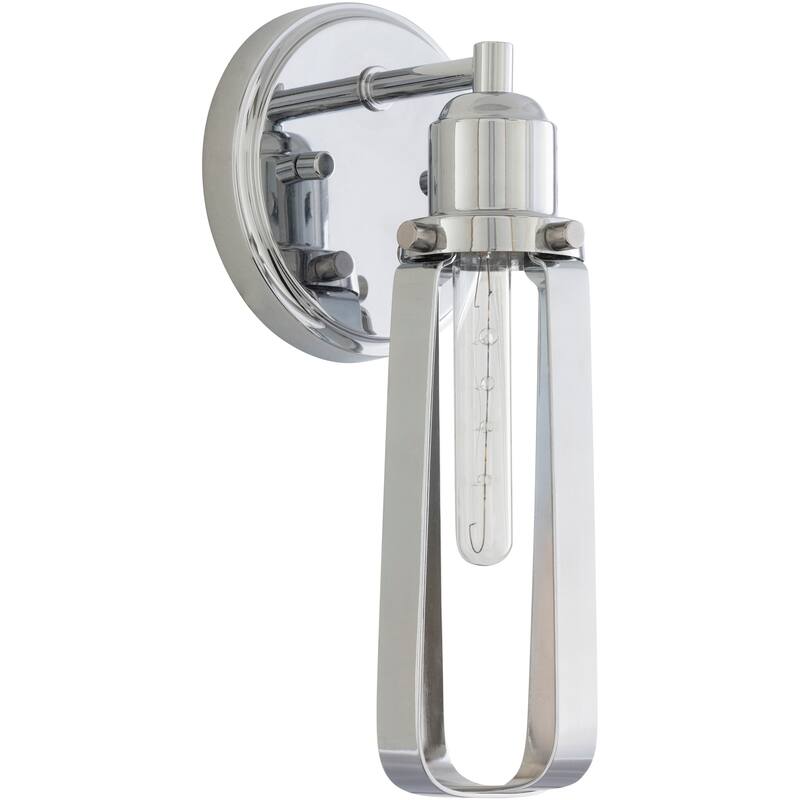 Joiner Modern Caged 1-Light Wall Sconce - 11"H x 5.125"W x 4.625"D