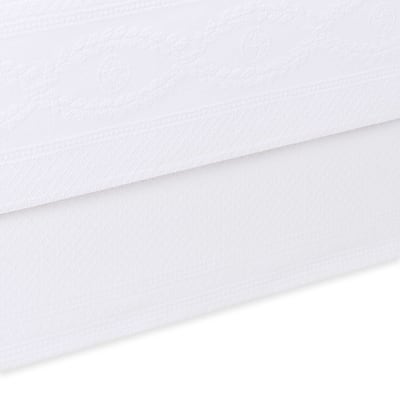 Williamsburg Abby White Full Bed Skirt