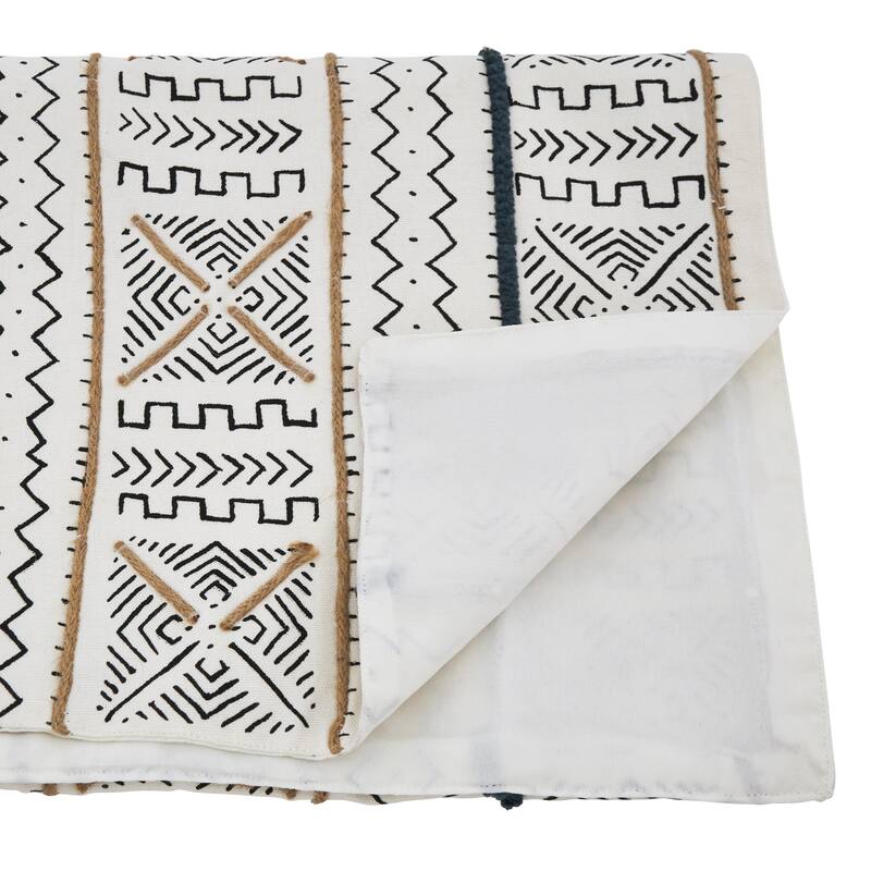 Cotton Mud Cloth Table Runner