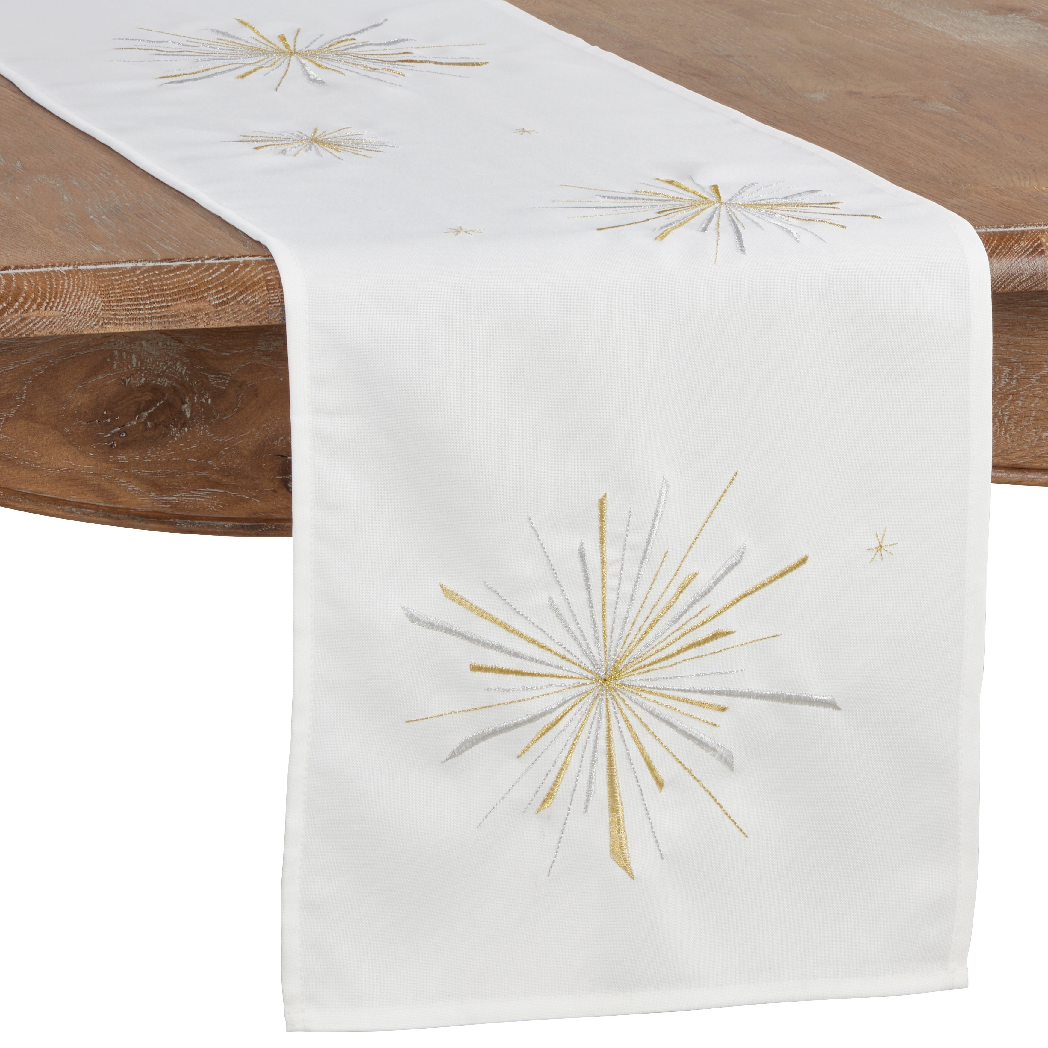 Saro Lifestyle Long Star Table Runner