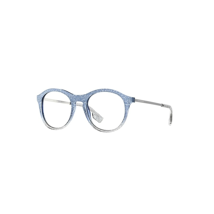 blue round eyeglasses