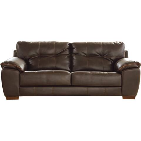 Elmer Faux Leather Sofa