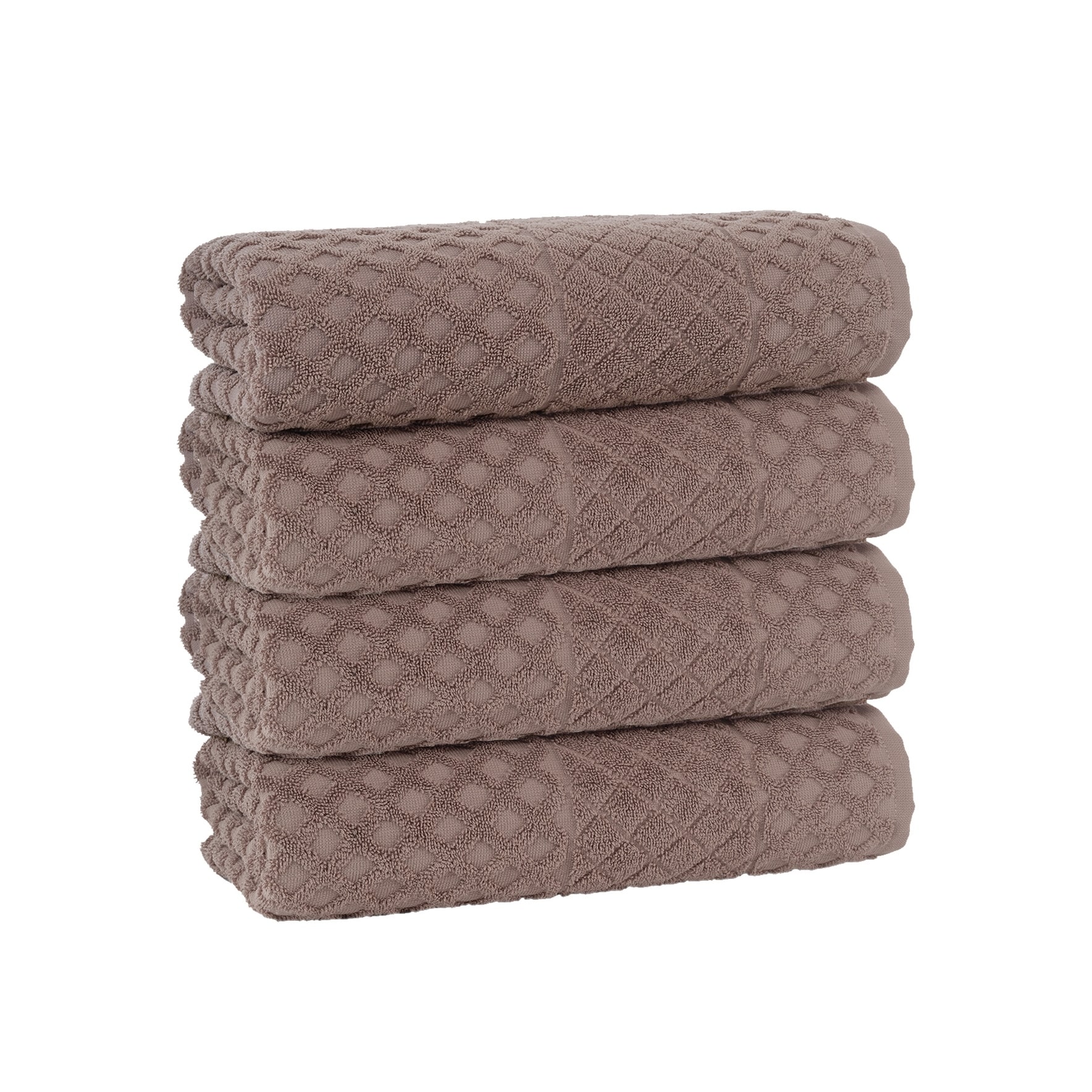 Amadeus Luxury Turkish Cotton Bath Towels - Hotel Collection, Quick Drying  (4 Pieces)