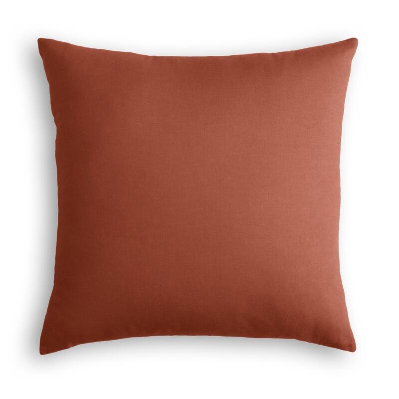 Linen Throw Pillow Cover