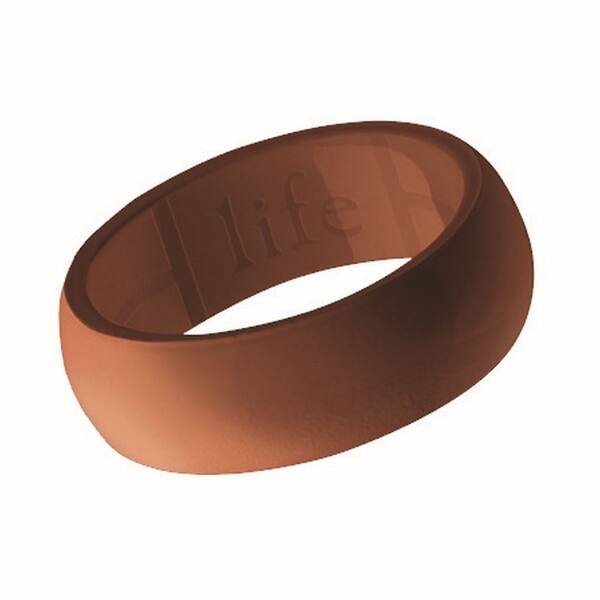 Silicone Wedding Ring For Men Copper Metallic Breathable Mens Rubber Wedding Bands For Athletes Crossfit Working Out Overstock 29587215