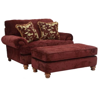 Myles Chair and Ottoman Living Room Set