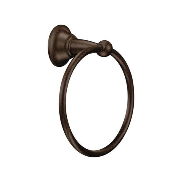 Moen Sage Towel Ring 7.3 in. H x 6.2 in. W x 3.45 in. L Oil Rubbed Bronze Oil Rubbed Bronze Brass