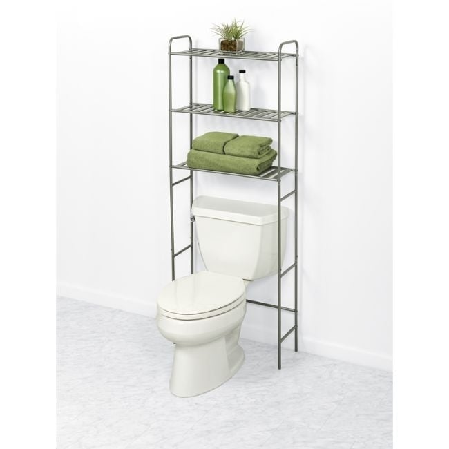 Zenna Home Expandable Over-the-Shower Caddy, Bronze