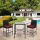 Havenside Home Alyre Wicker Patio Bar Collection - Thumbnail 0