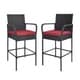 Havenside Home Alyre Wicker Patio Bar Collection - Thumbnail 4