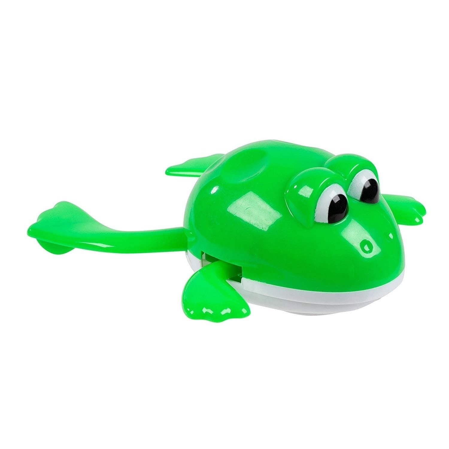 wind up frog bath toy