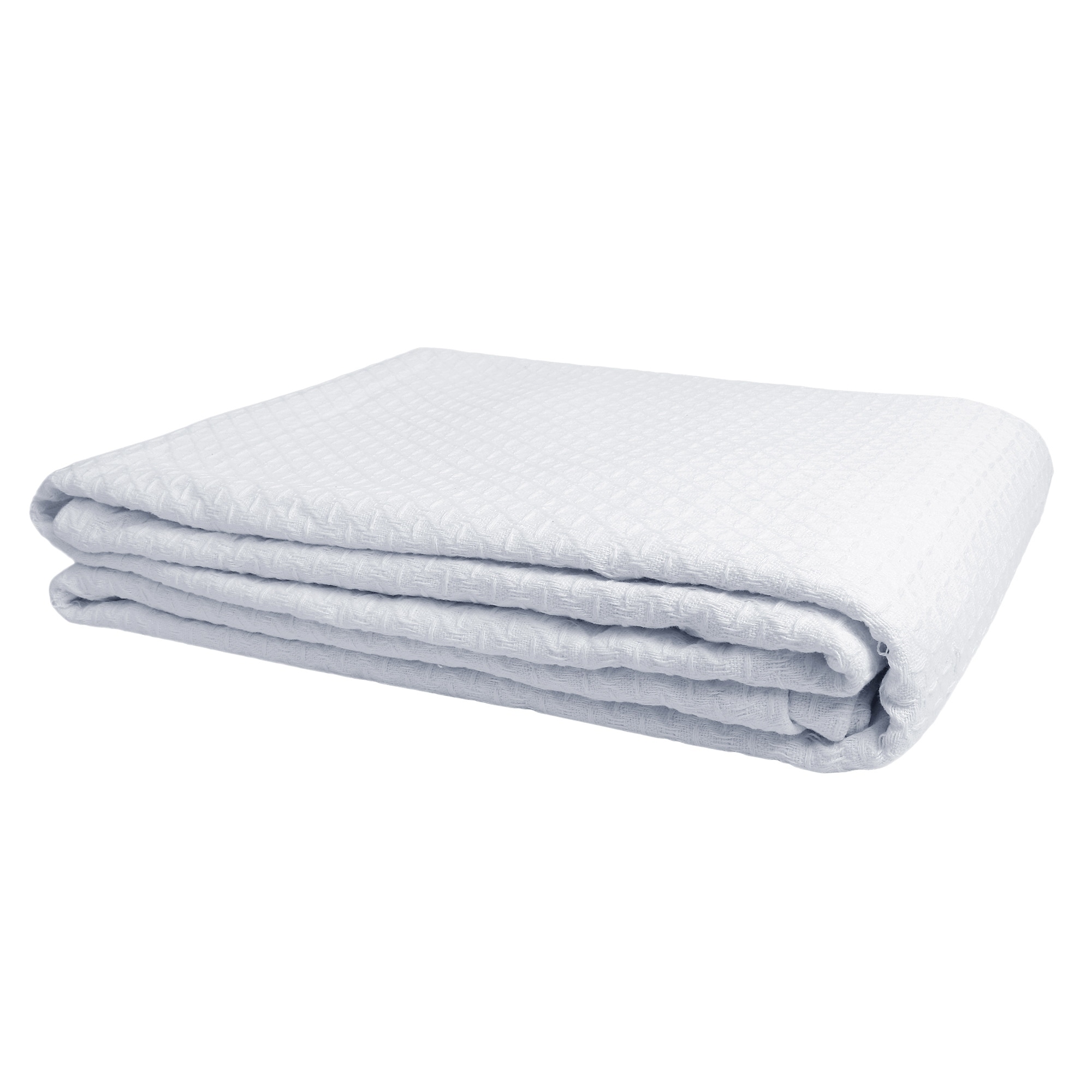 DECORINY Kampala Super Soft Cotton Blanket with Cotton Velvet Quilted Pillow Cover (Set of 2 Pcs)
