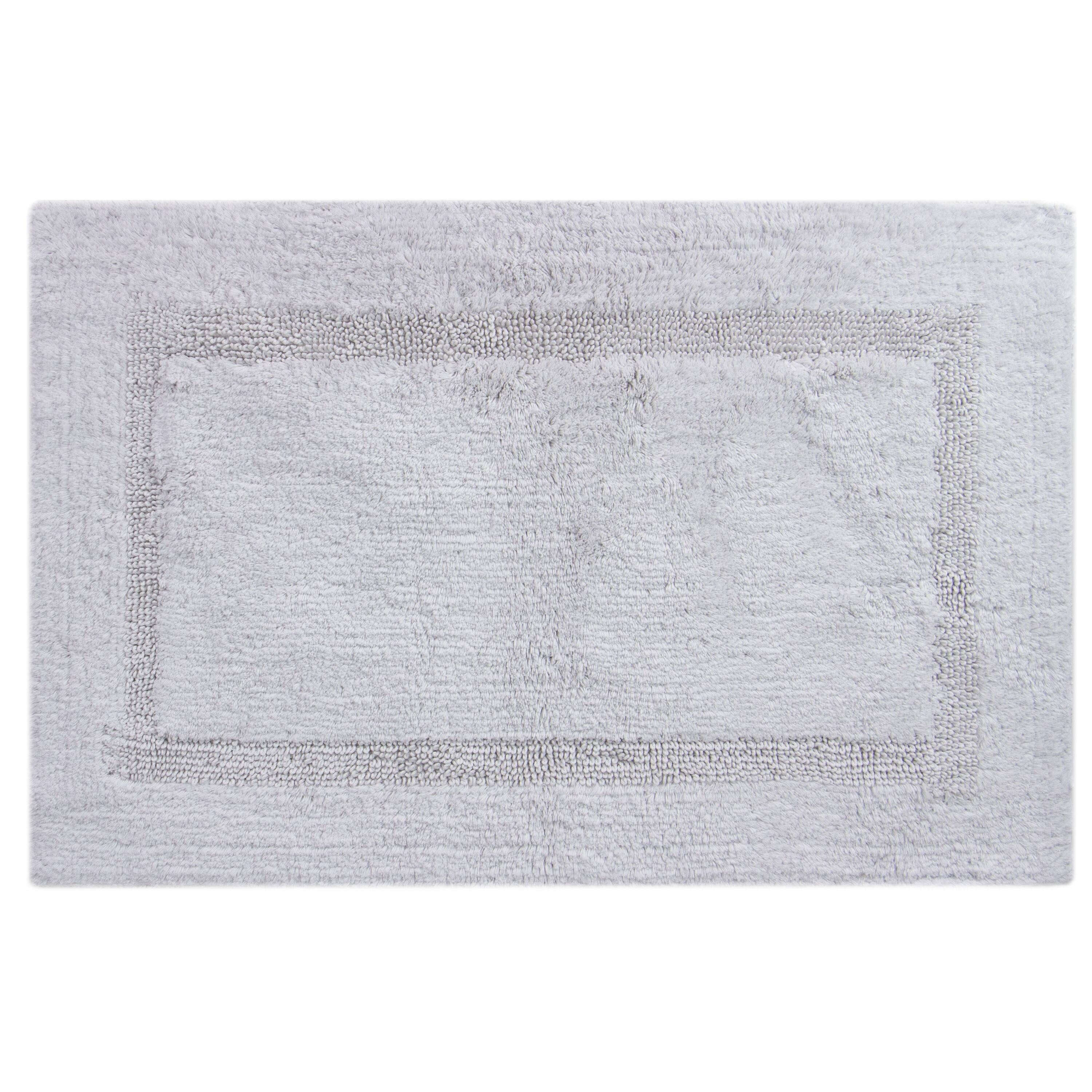 Egyptian Cotton Inset Border Bath Rug - Bed Bath & Beyond - 29593684