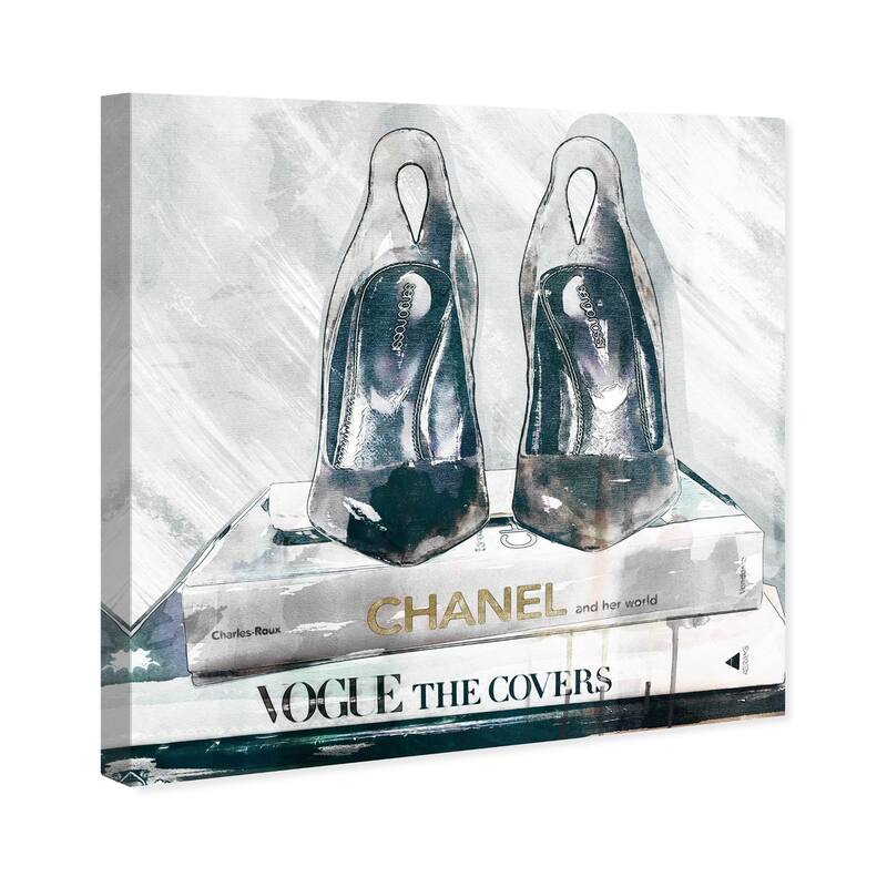Wynwood Studio 'Marble Night Out' Fashion and Glam Wall Art Canvas Print - Black, Gray