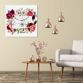 Wynwood Studio 'Purse in Bloom' Fashion and Glam Wall Art Canvas Print ...