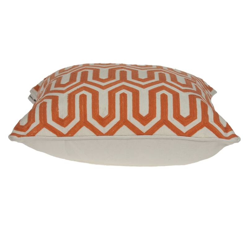 Parkland Collection Machu Transitional Multicolored Pillow Cover With Poly Insert