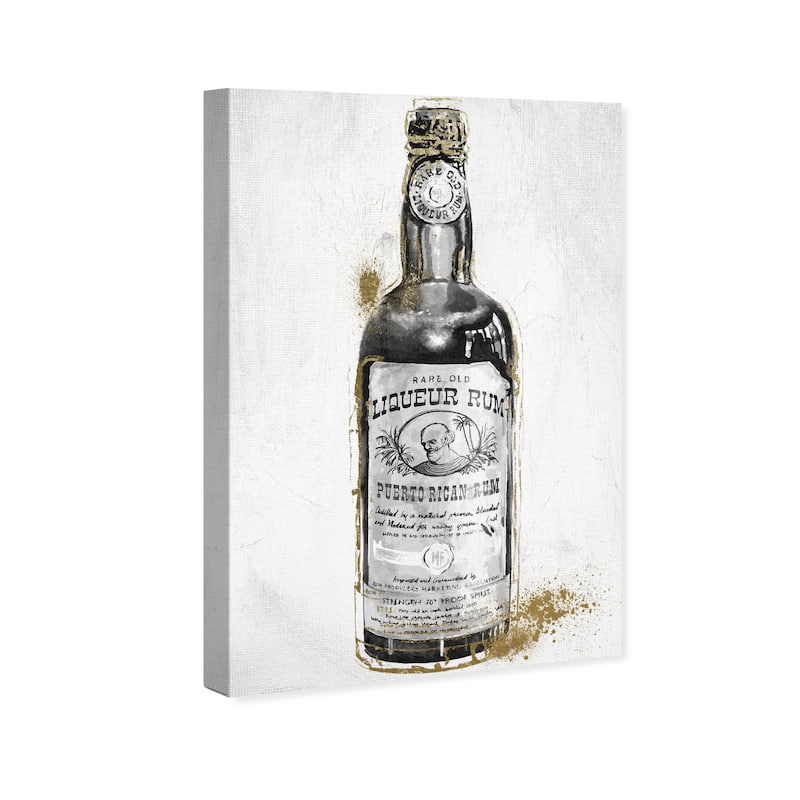 Wynwood Studio 'Rum Night' Drinks and Spirits Wall Art Canvas Print