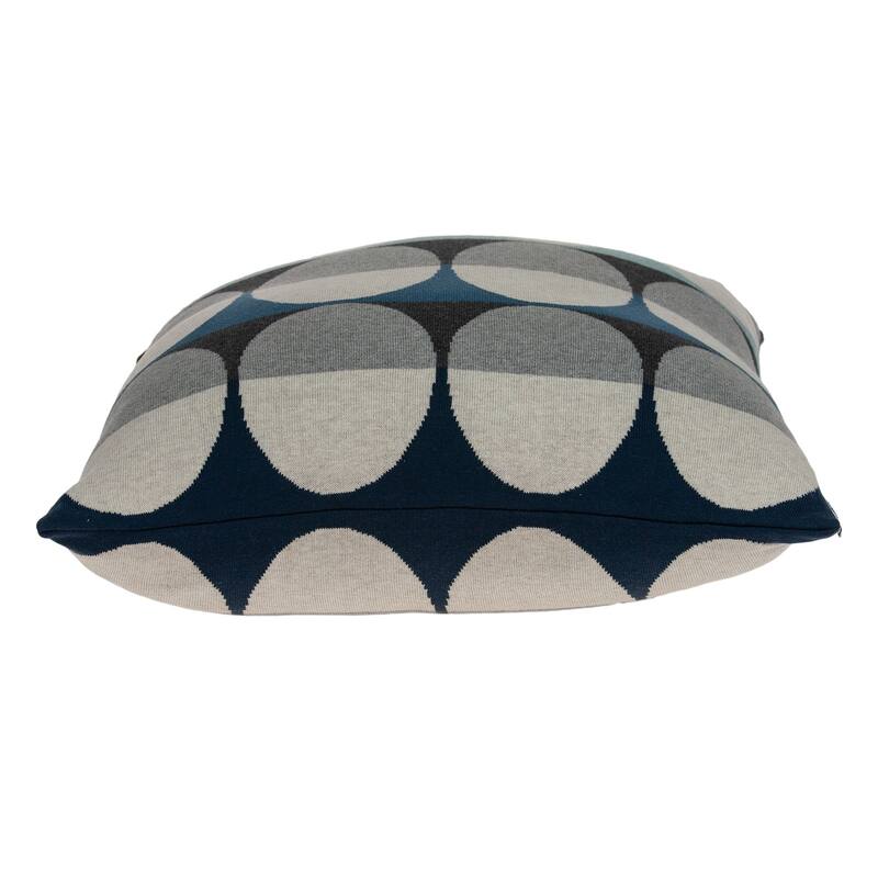 Parkland Collection Niam Transitional Multicolor Pillow Cover With Poly Insert