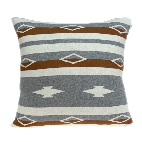 Parkland Collection Mado Southwest Tan Pillow Cover With Poly Insert ...
