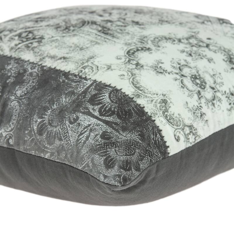 Parkland Collection Hannah Traditional Multicolor Pillow Cover With Poly Insert