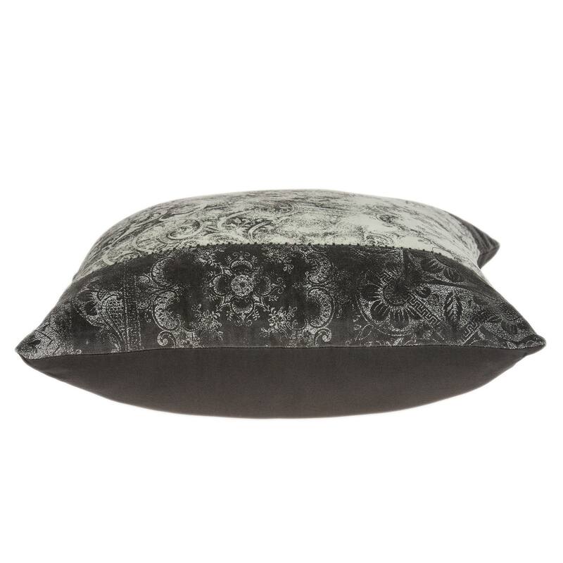 Parkland Collection Hannah Traditional Multicolor Pillow Cover With Poly Insert