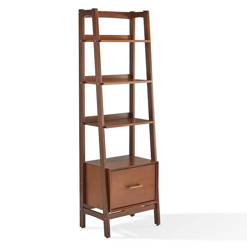 Crosley Landon Small Etagere Mahogany - 22.13 "W x 15.13 "D x 70.13 "H