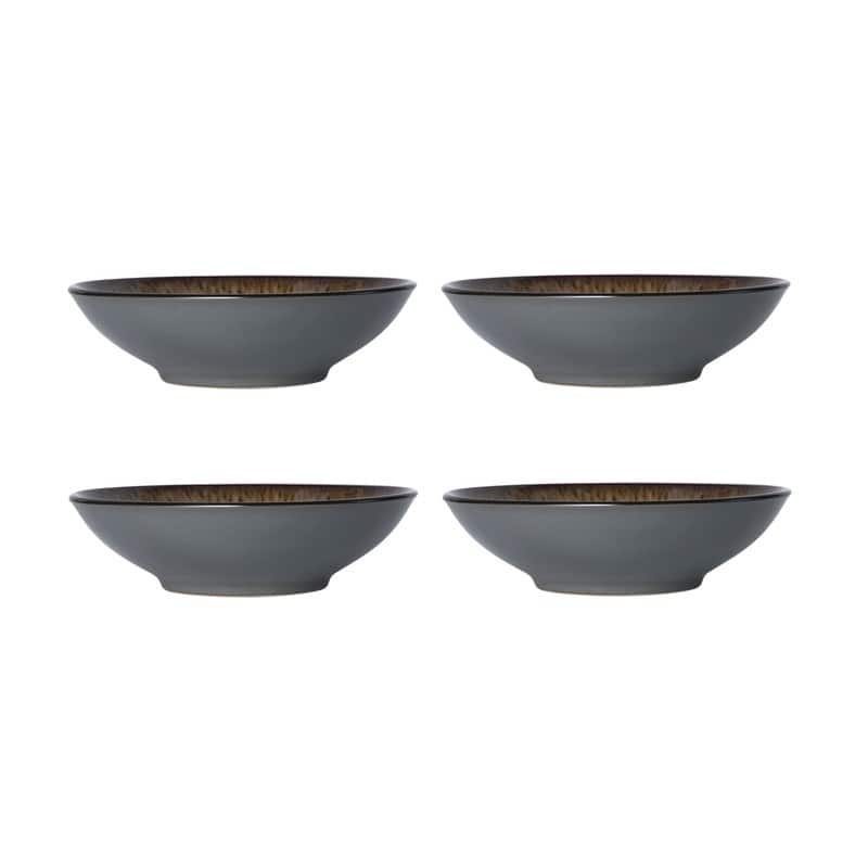 Pfaltzgraff Monroe Gray 16-Piece Dinnerware Set, Service for 4