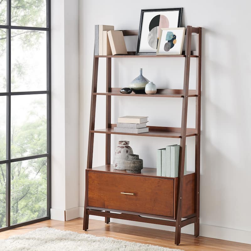 Crosley Landon Large Etagere - 38 "W x 15 "D x	70.25 "H