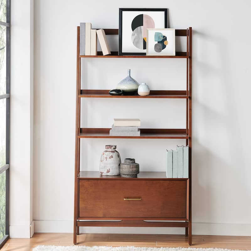 Crosley Landon Large Etagere - 38 "W x 15 "D x	70.25 "H
