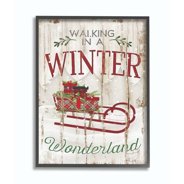 Winter Wonder Lane White & Black Plaid Ornament Storage Box