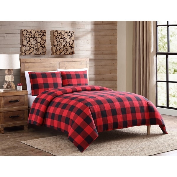 buffalo check king duvet cover