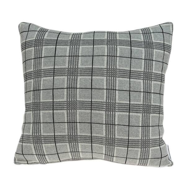 Grey Pillow Cover With Poly Insert Grey Pillow Cover With Poly Insert
