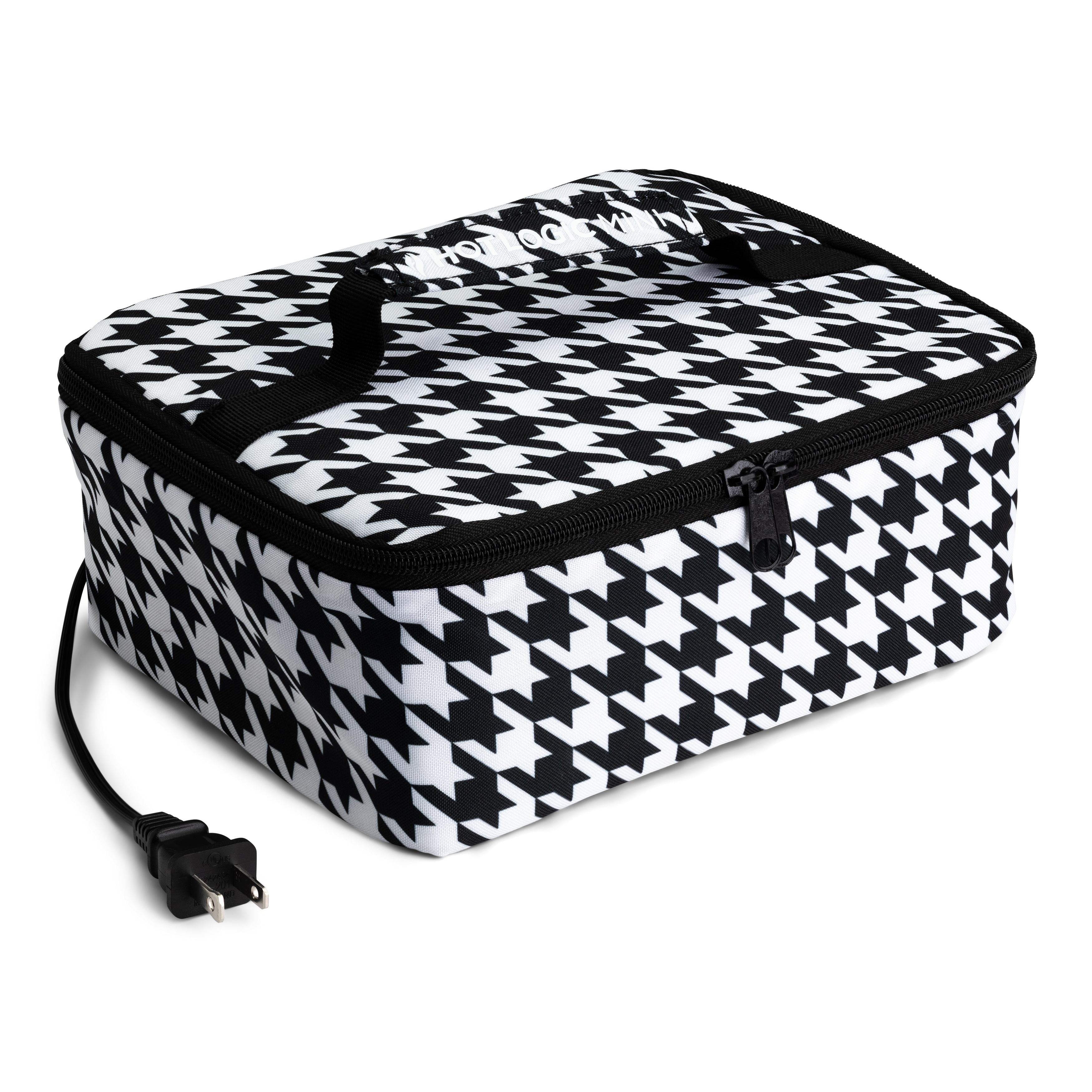 houndstooth lunch bag