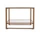 Harper Blvd Glam Gold Metal Coffee Cocktail Table - Thumbnail 4