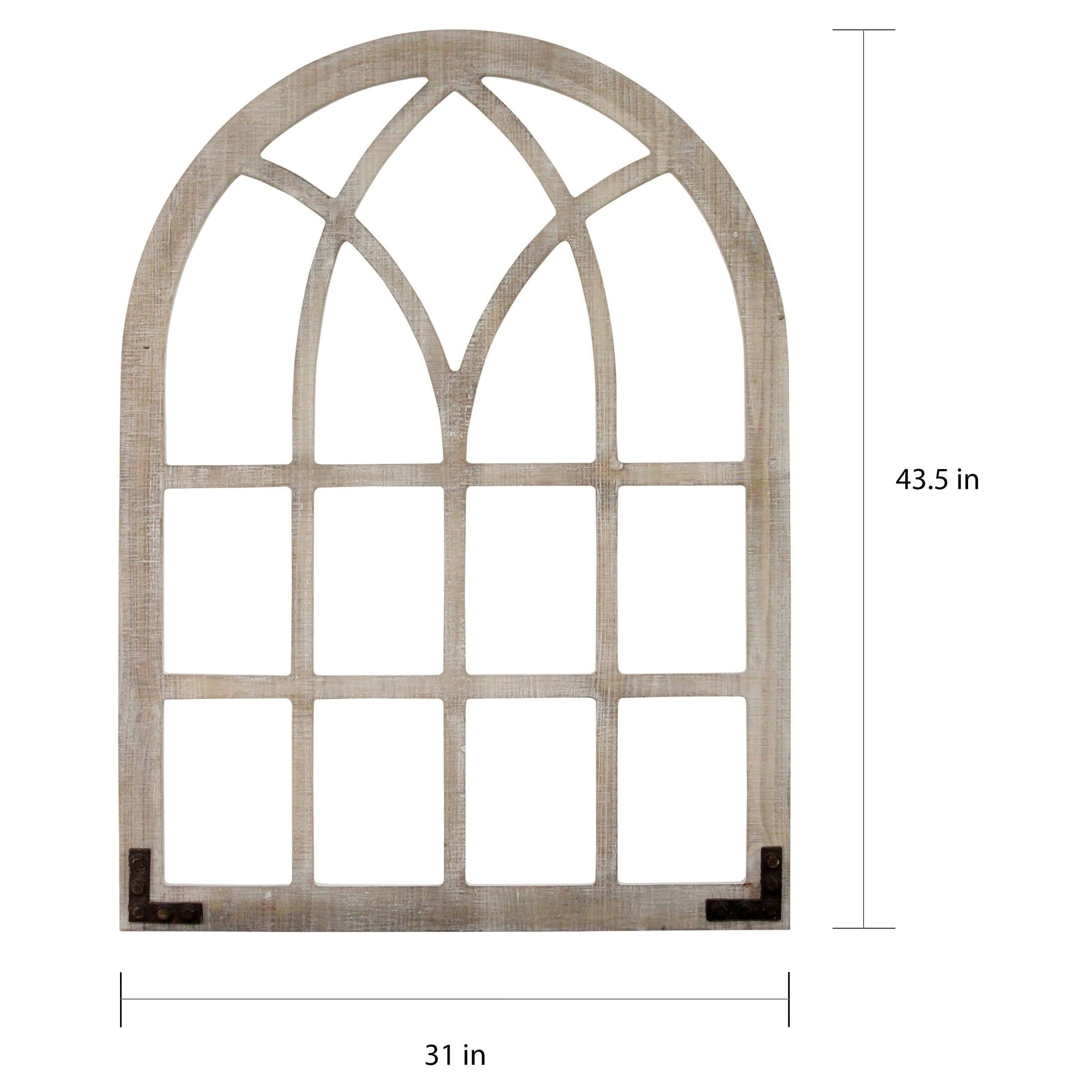 The Gray Barn Window Arch Wall Decor On Gray Barn Window Arch Wall Decor