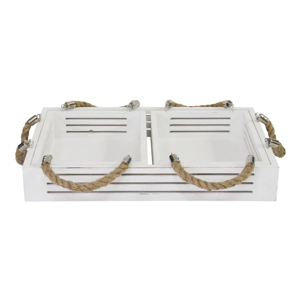 Stratton Home Decor Set of 3 Hampton Nesting Trays