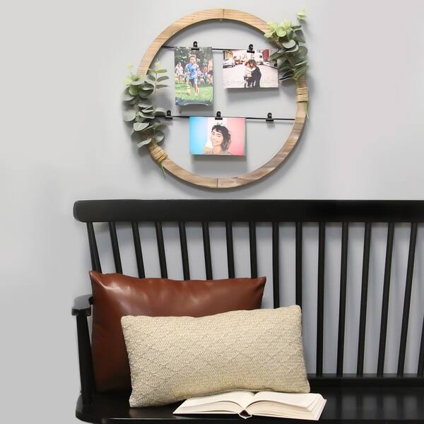 Shop Stratton Home Decor Eucalyptus Photo Holder Wall Decor