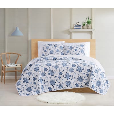 Cottage Classics Estate Bloom 3 Piece Quilt Set