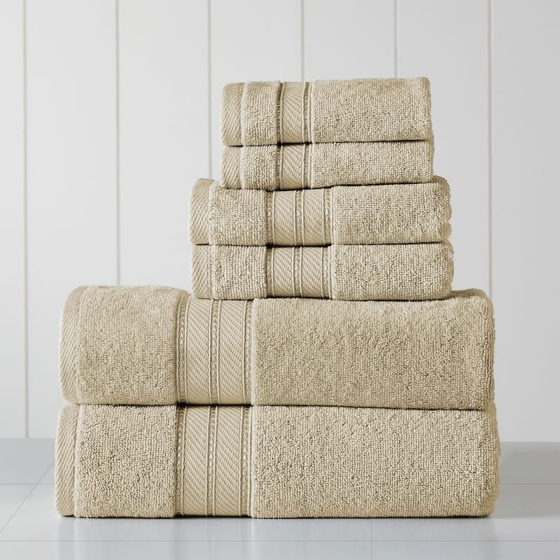 Modern Threads 6-Piece SpunLoft Towel Set