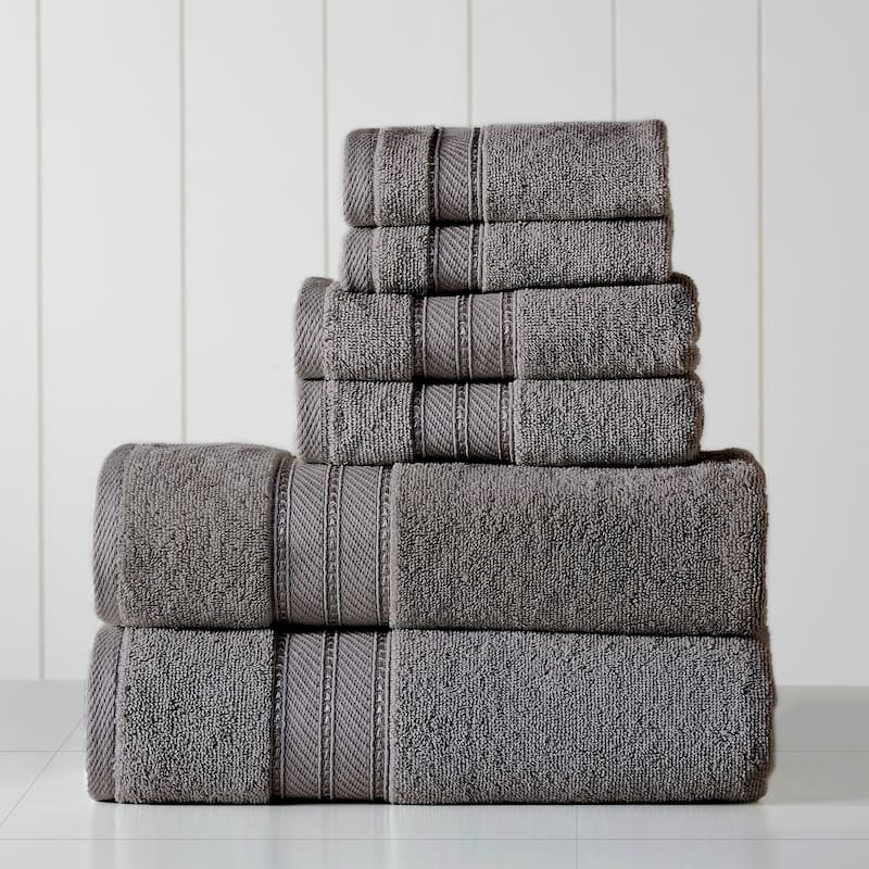 Modern Threads 6-Piece SpunLoft Towel Set