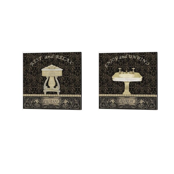 Jean Plout 'Sink' Canvas Art (Set of 2)