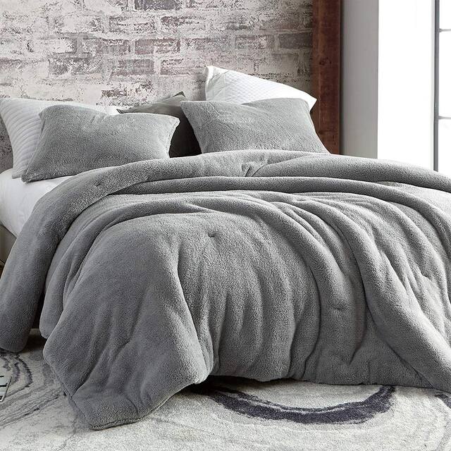 Coma Inducer Teddy Bear Grey Comforter