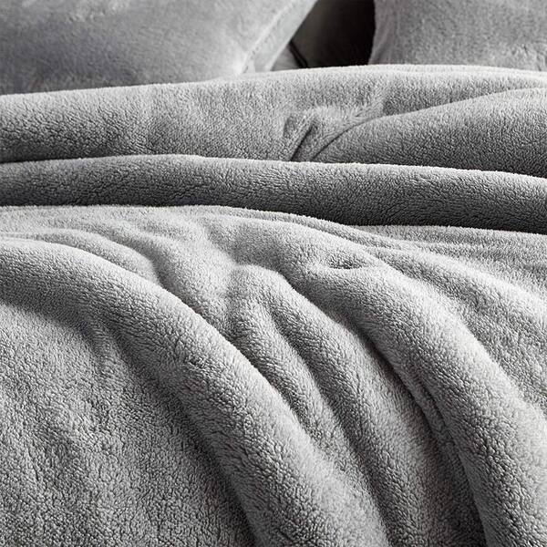 Shop Coma Inducer Comforter Teddy Bear Silver Gray Free