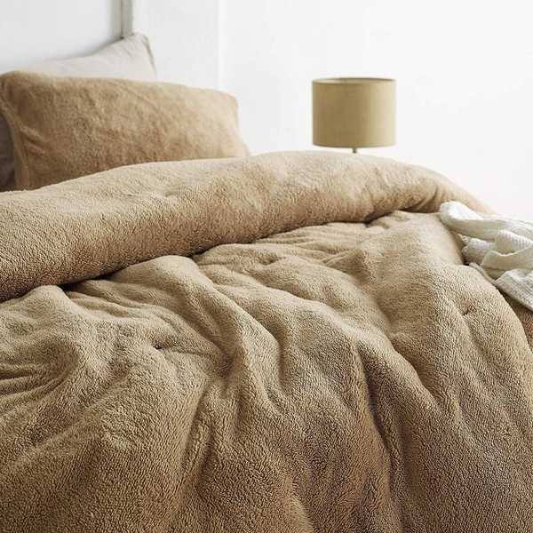 Man Crush - Coma Inducer® Oversized Duvet Cover Set - Teddy Bear Brown - On Sale - Bed Bath